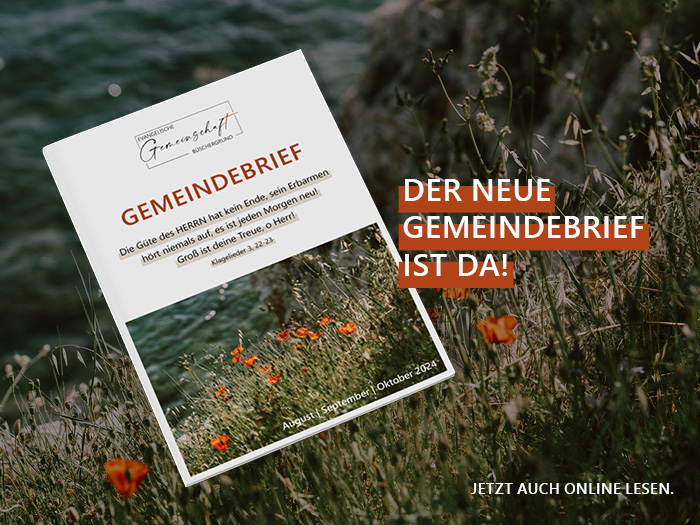 Der neue Gemeindebrief ab August ist online