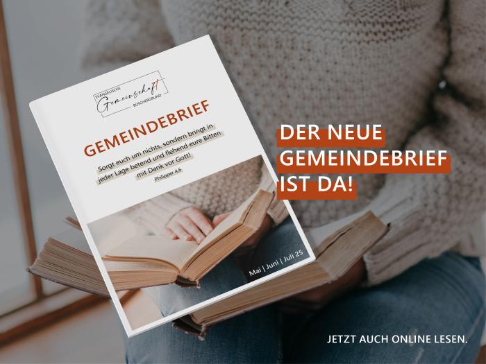 Der neue Gemeindebrief ab Mai ist online